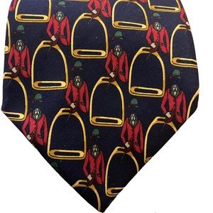 Burberry Equestrian Tie.